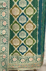 The Imperial Lattice Khaddi Georgette Unstitched Suits