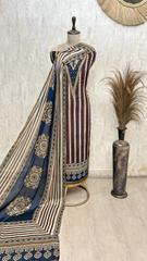The Art of Unconventional Prints Crepe Unstitched Suits