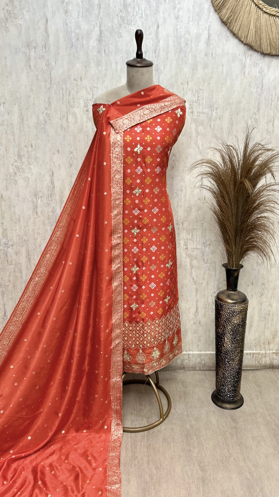 The Regal Imprint Dola Silk Unstitched Suits