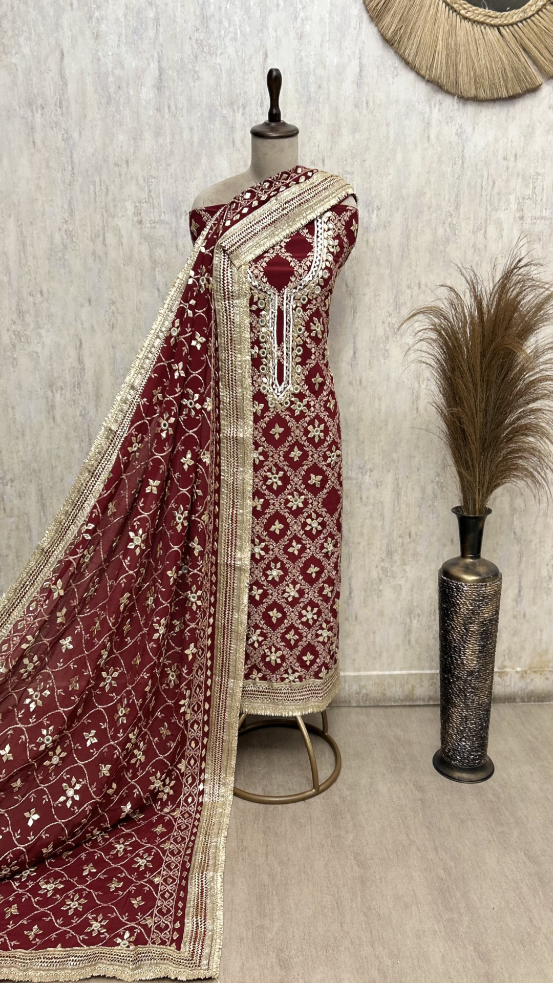 The Royal Intricacy Chinnon Embroidered Unstitched Suits