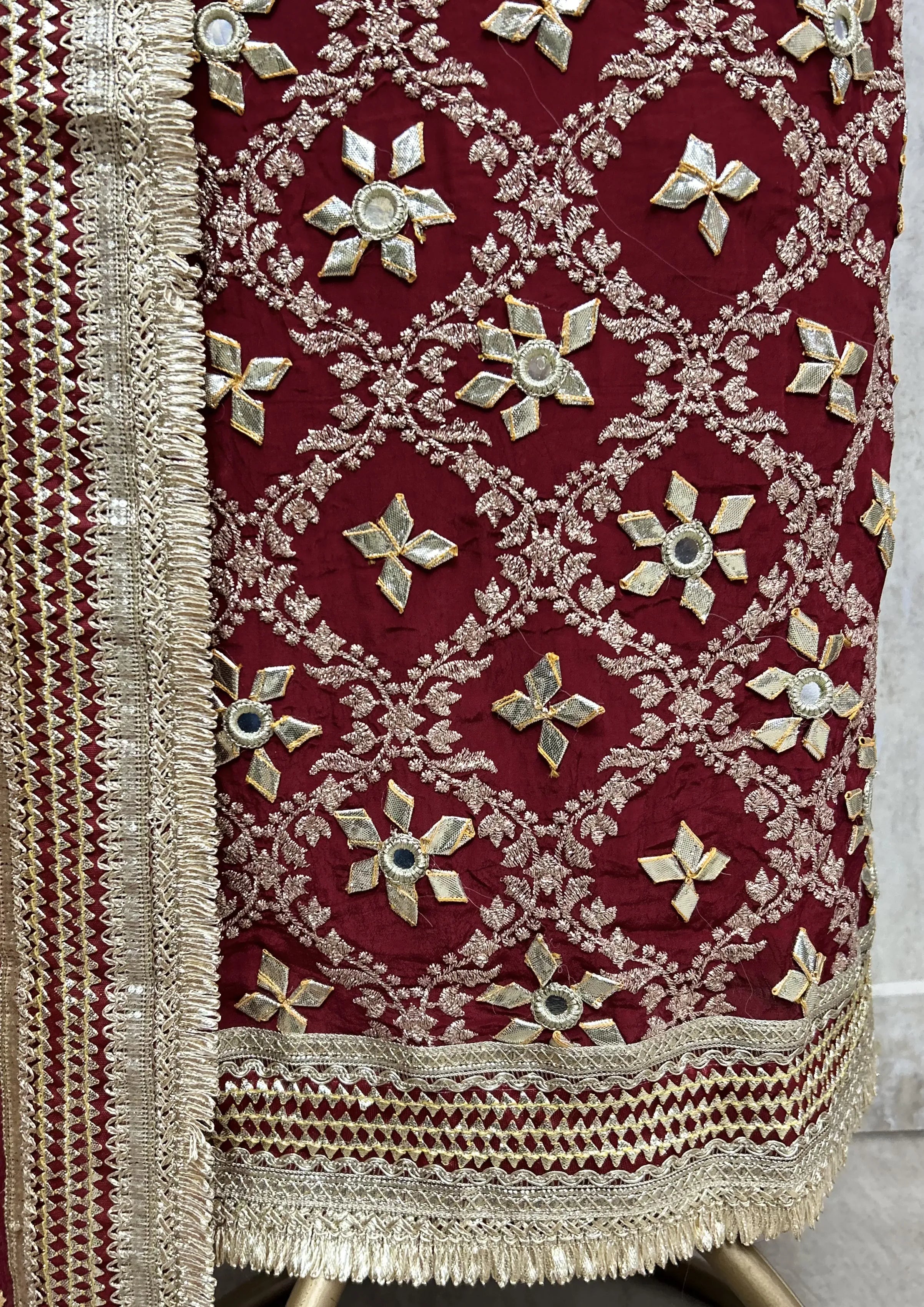 The Royal Intricacy Chinnon Embroidered Unstitched Suits