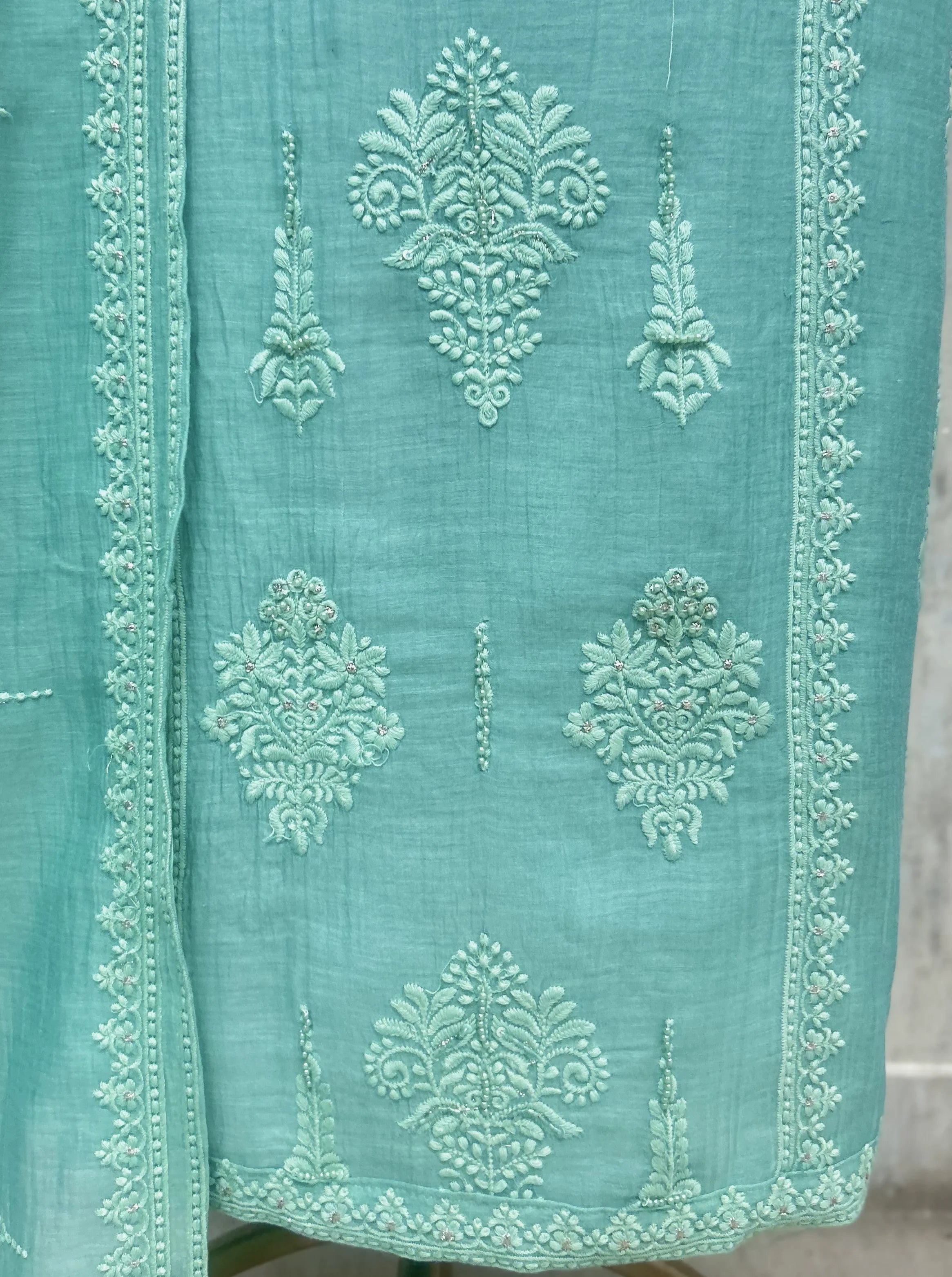 Floral Elegant Unstiched Suit
