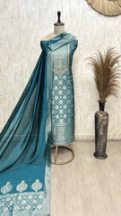 Resplendent Kanjivaram Silk Unstitched Suits