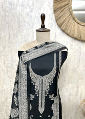 Jamdani Heritage Elegance Unstitched Suit