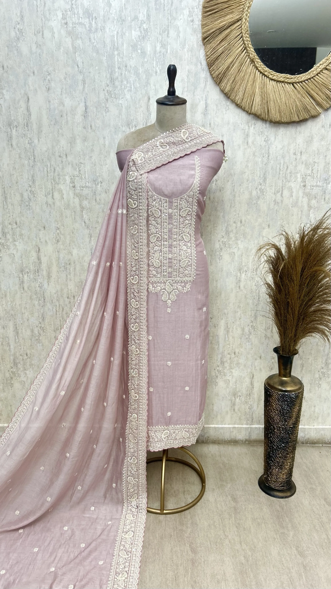 The Regal Yoke Mul  Unstitched Suits