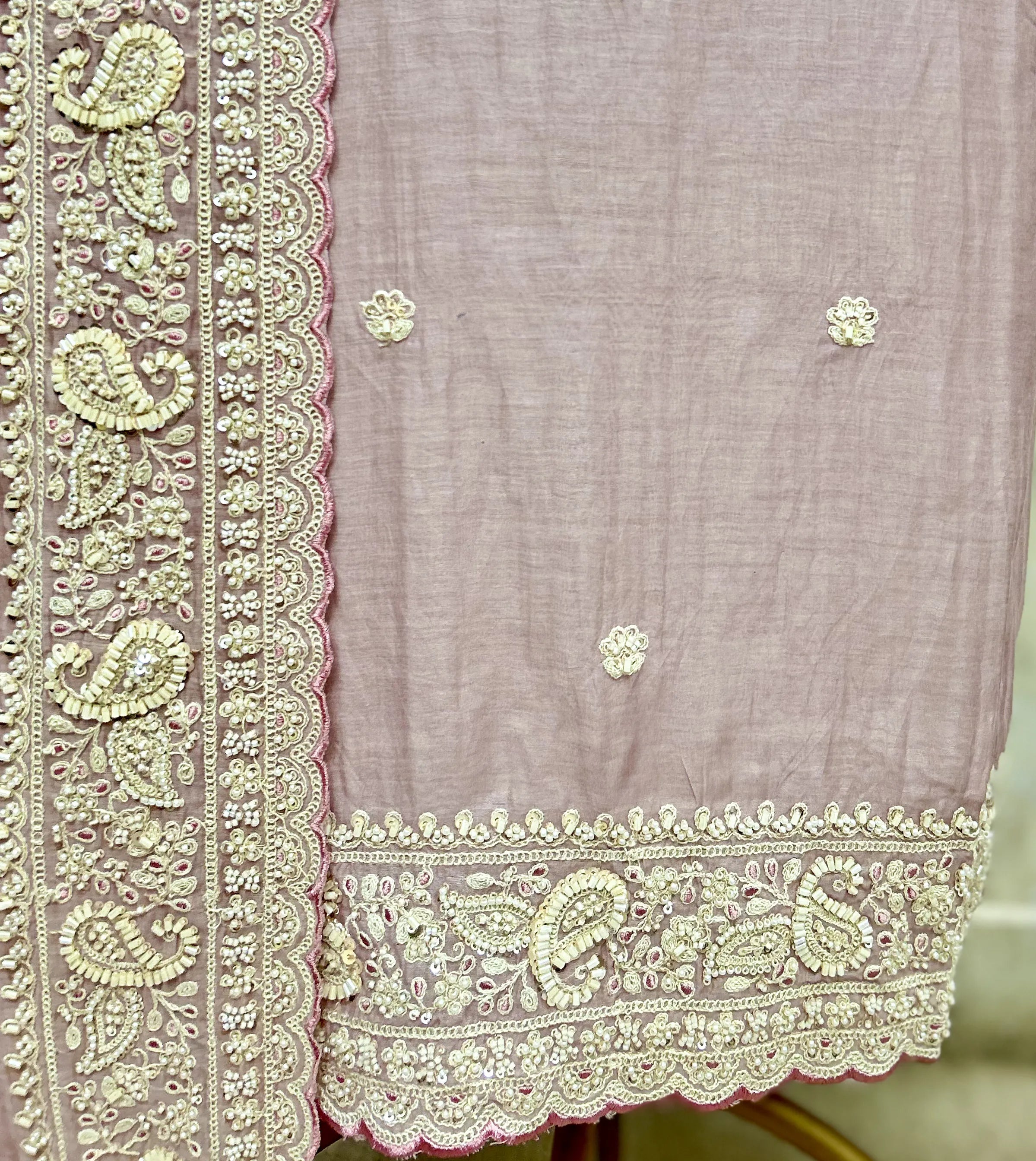 The Regal Yoke Mul  Unstitched Suits