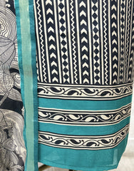 The Tribal Stripe Maheshwari Unstitched Suits
