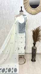 The Heirloom Weave Jamdani Unstitched Suits