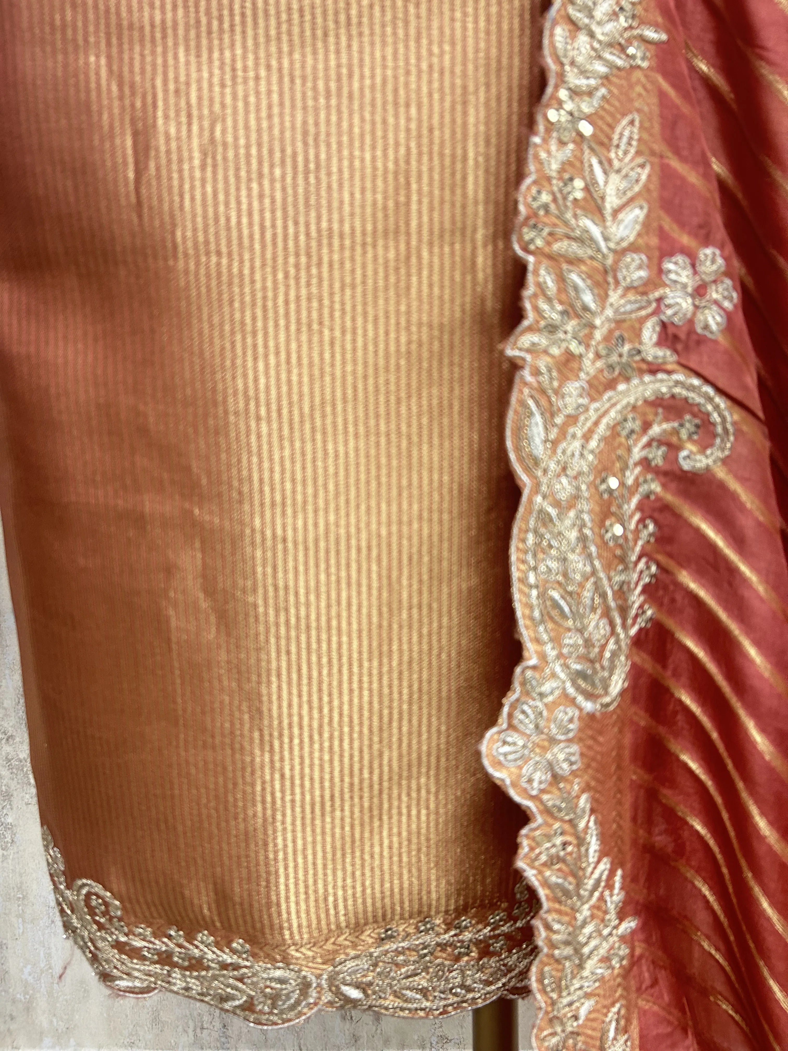 Vintage Tissue Unstitched suit