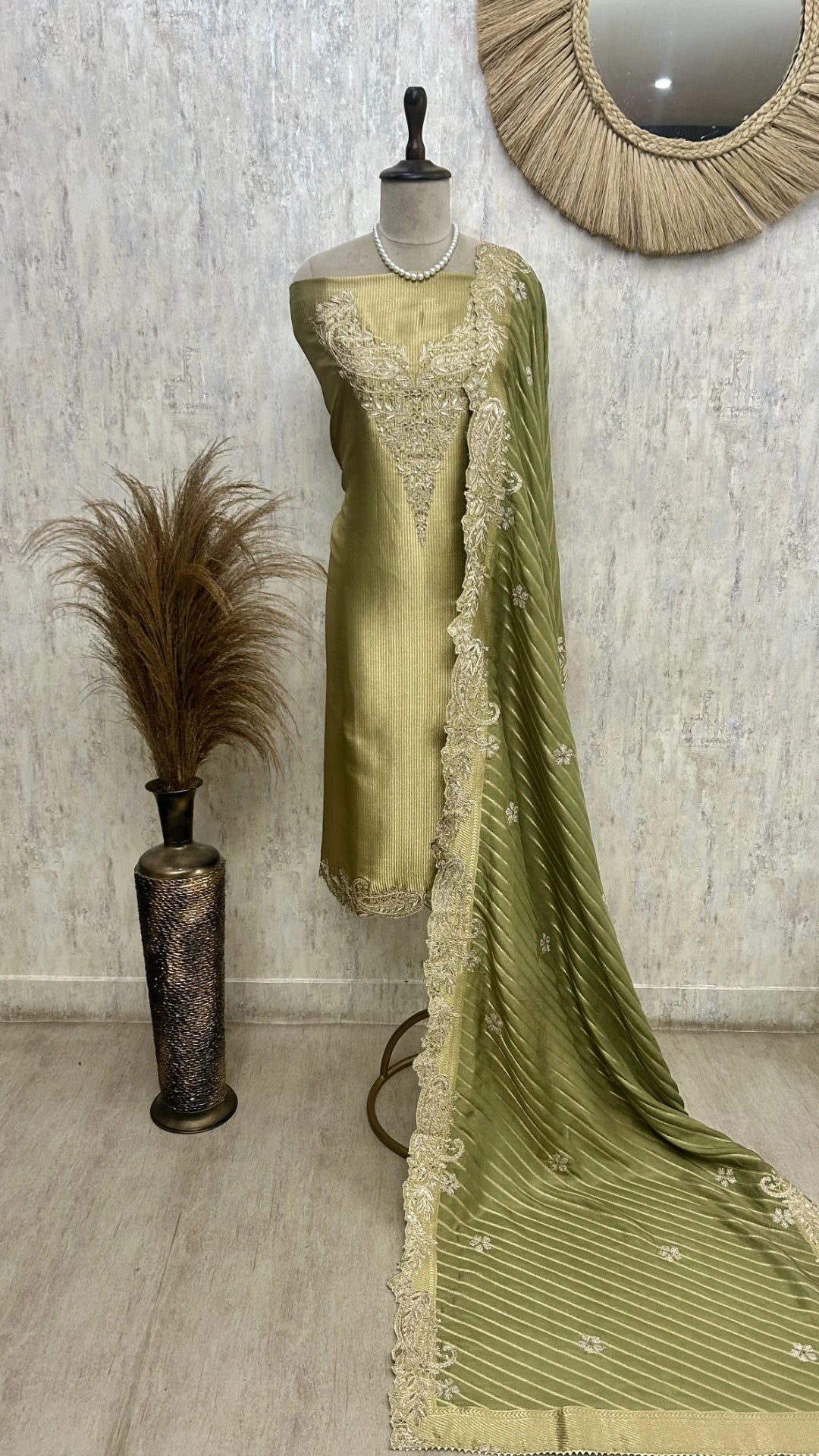 Vintage Tissue Unstitched suit