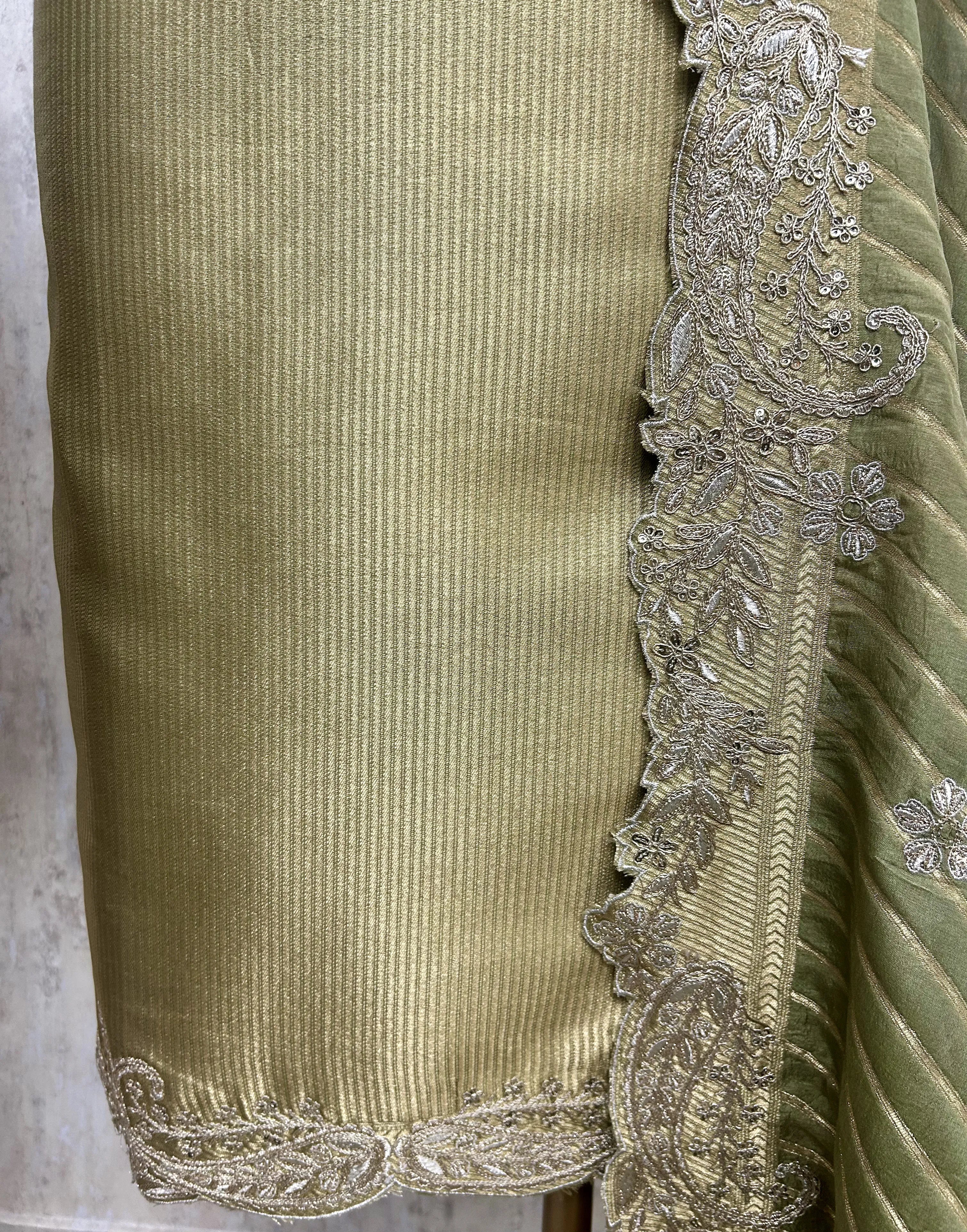 Vintage Tissue Unstitched suit