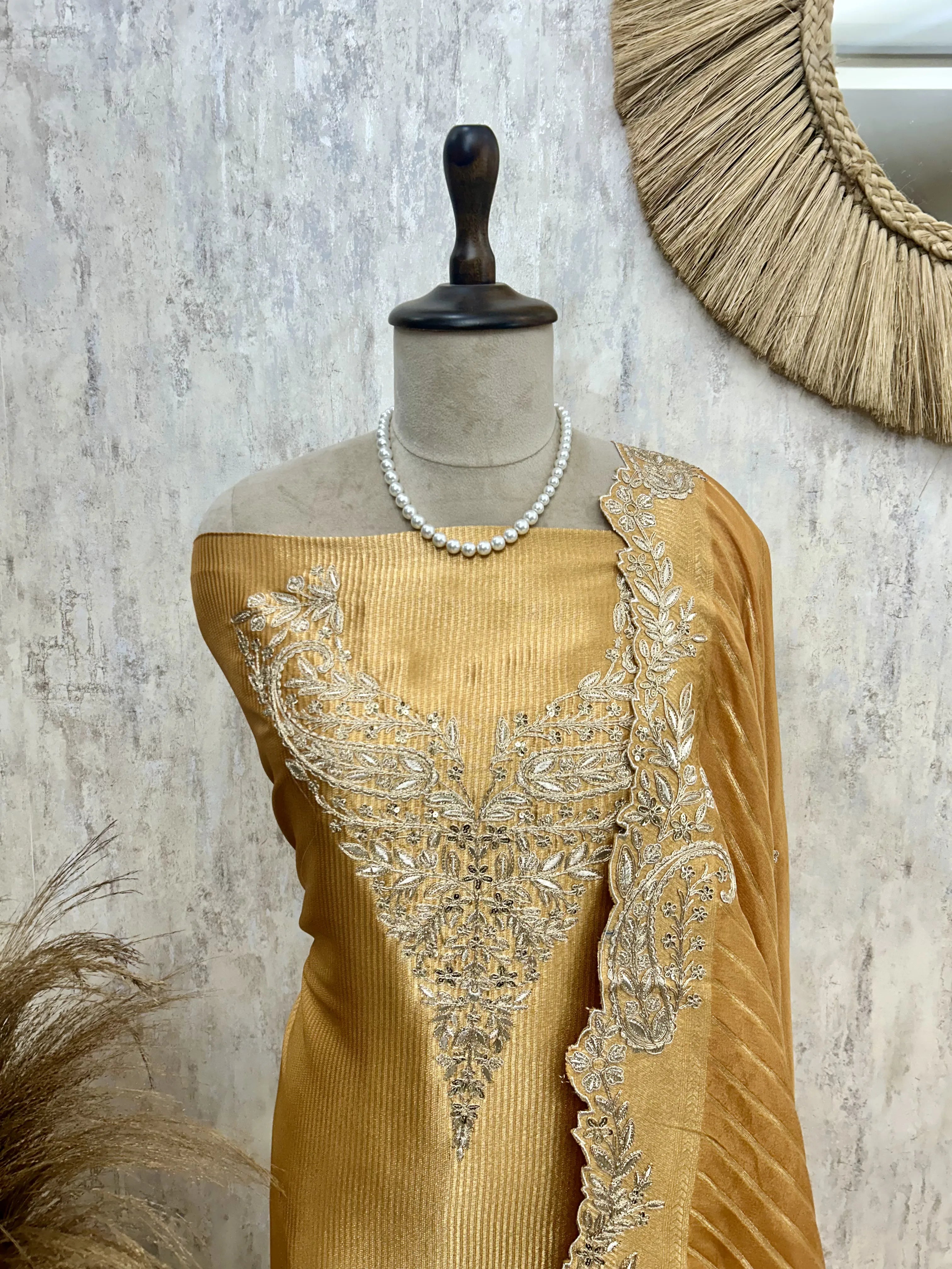 Vintage Tissue Unstitched suit