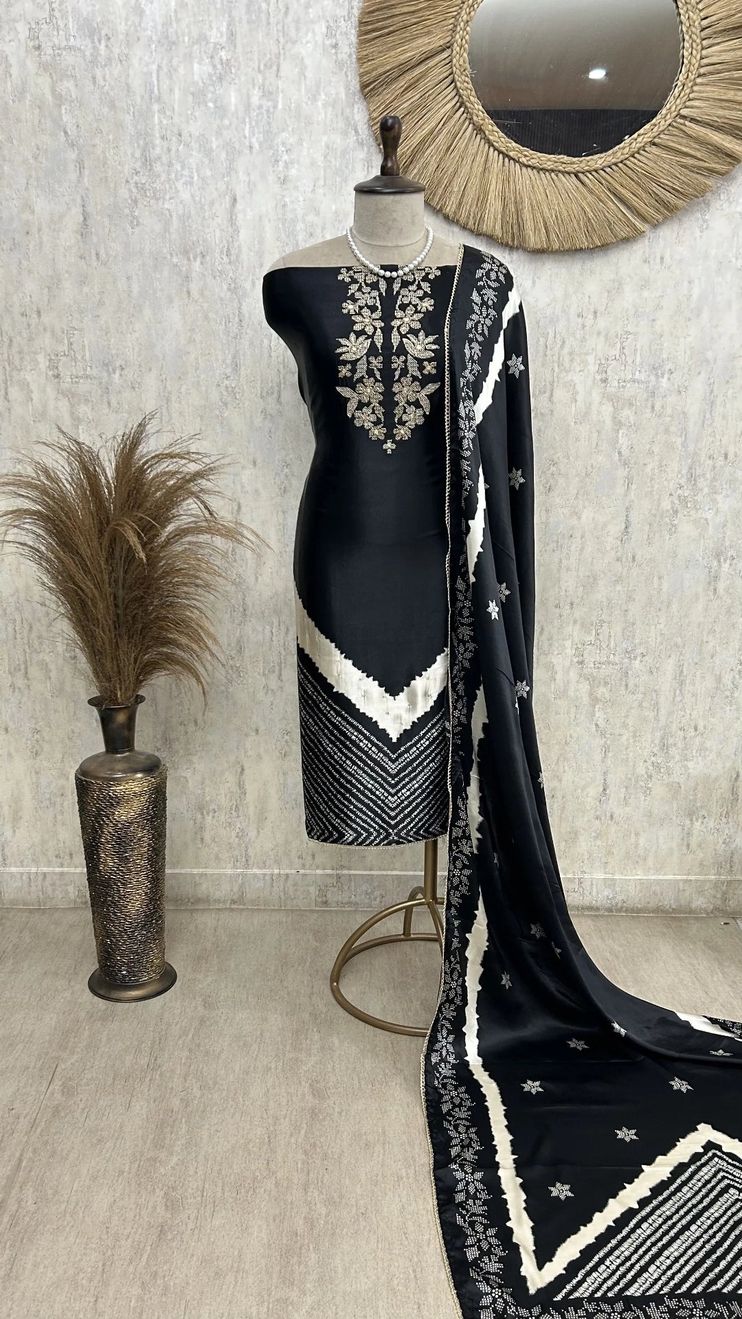 Premium Gajji Silk Unstitched suit