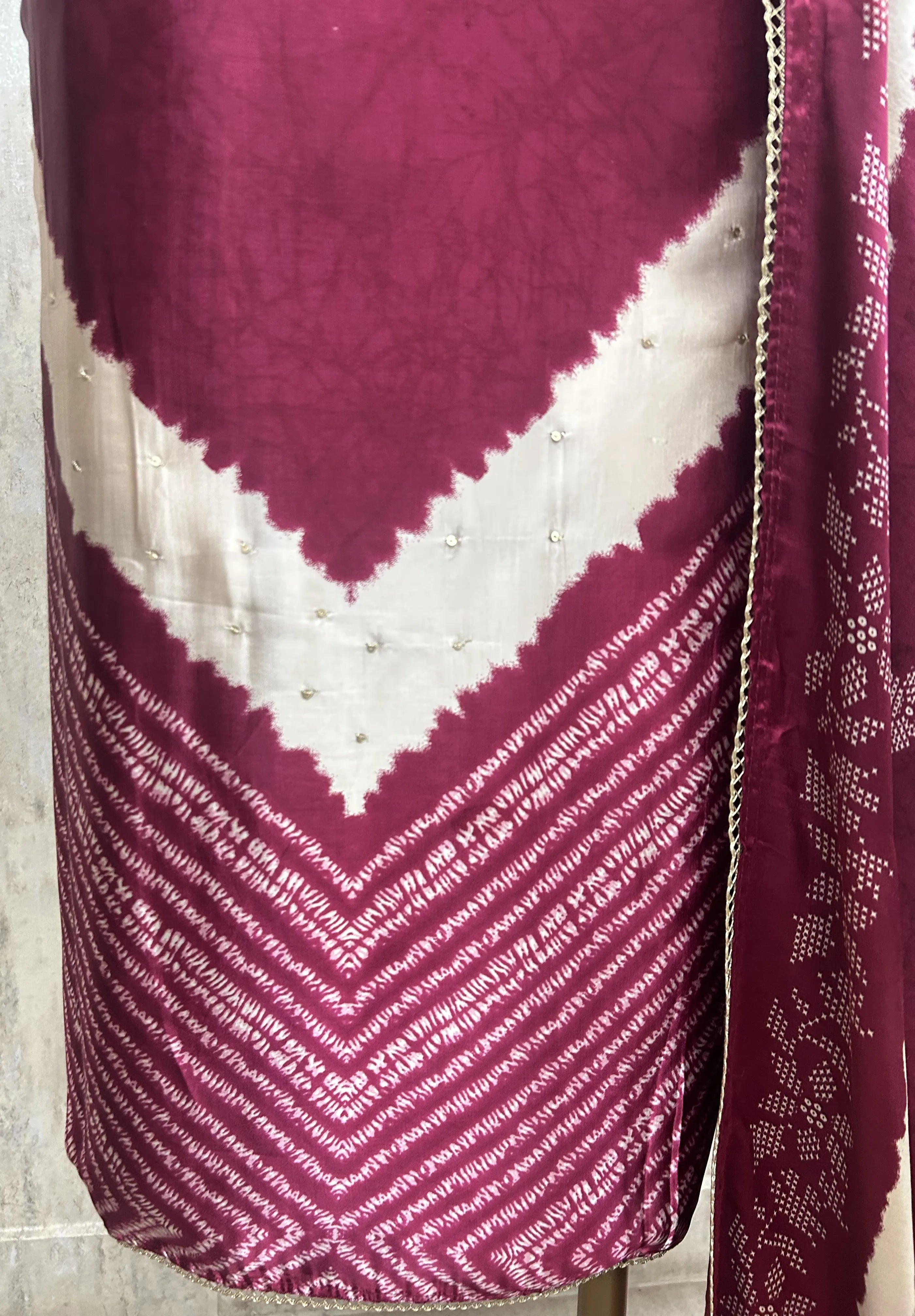 Premium Gajji Silk Unstitched suit