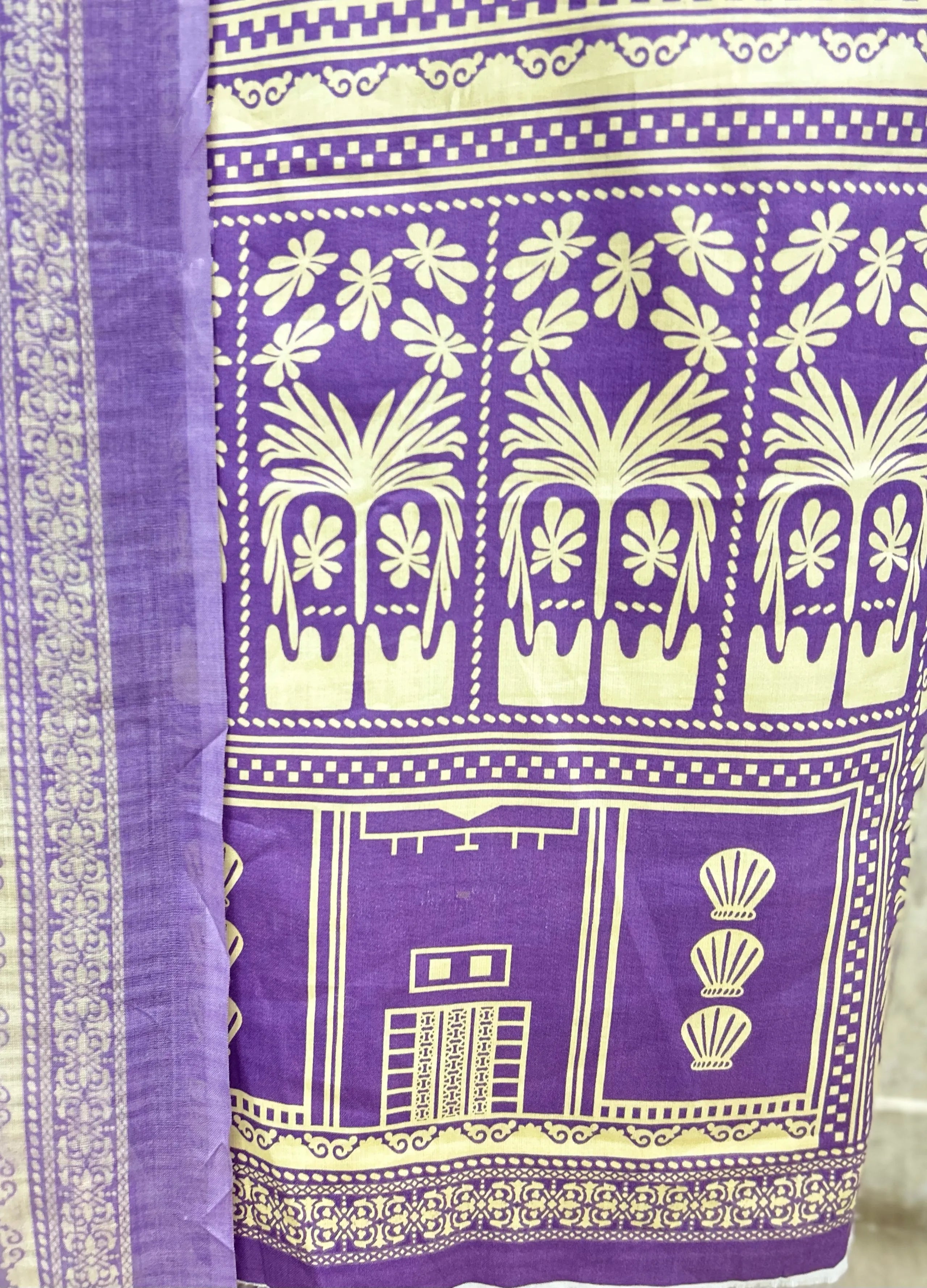 The Architectural Stripe Modal Cotton Unstitched Suits