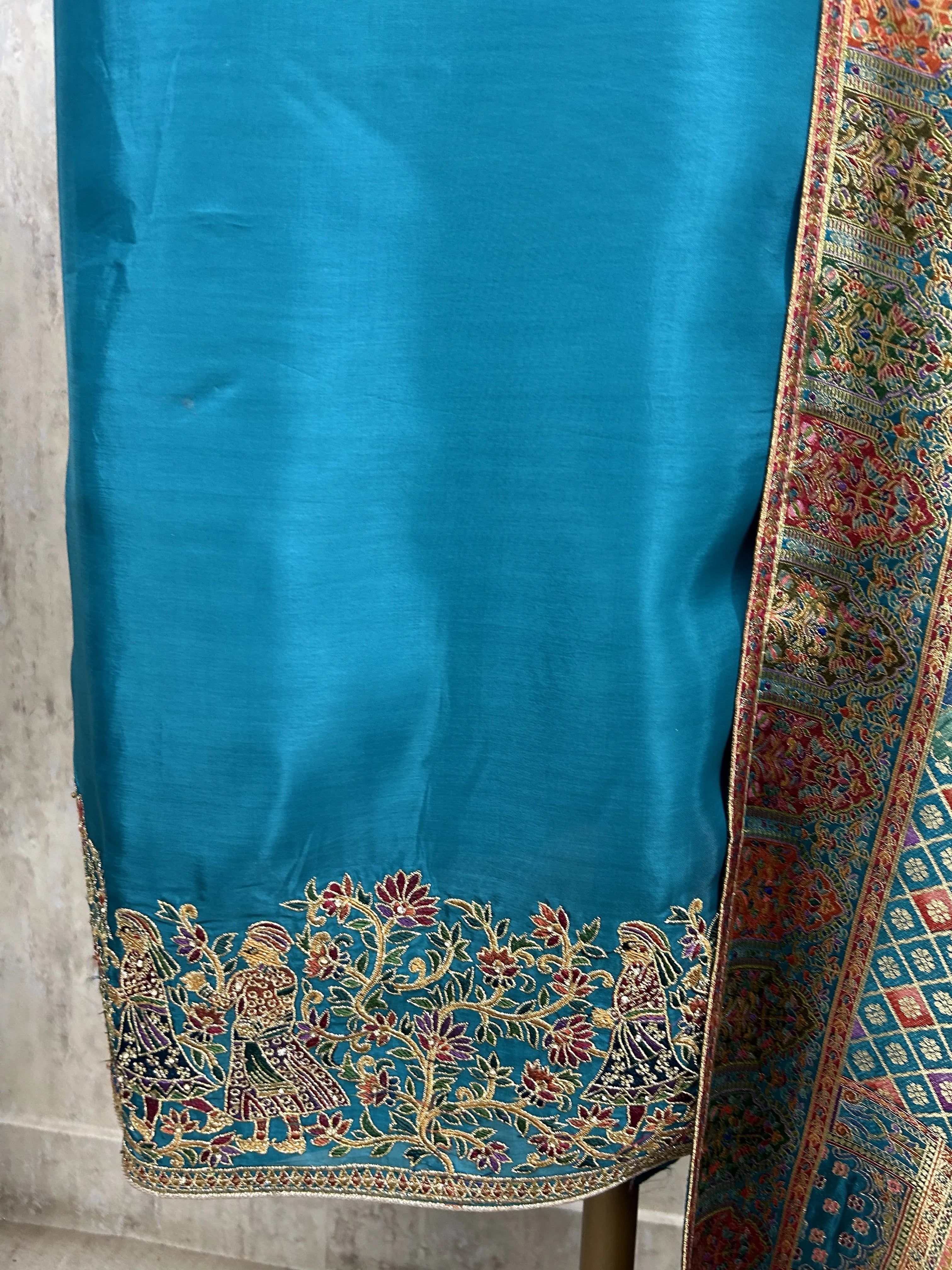Royale Silk Unstitched with Position print