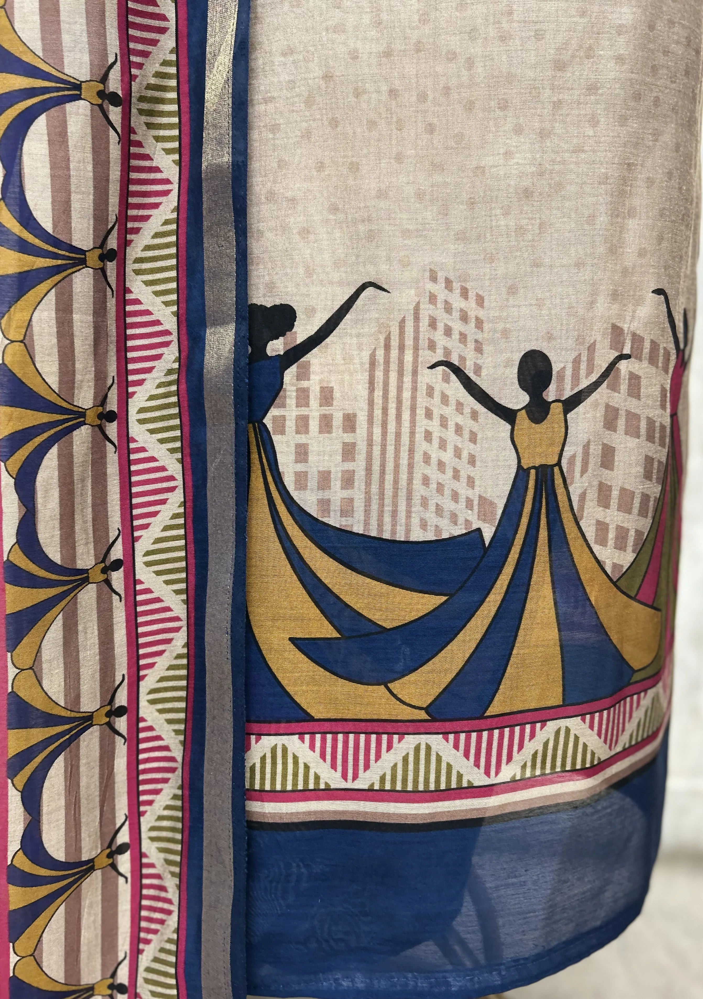 The Skyline Dancers Maheshwari Unstitched Suits