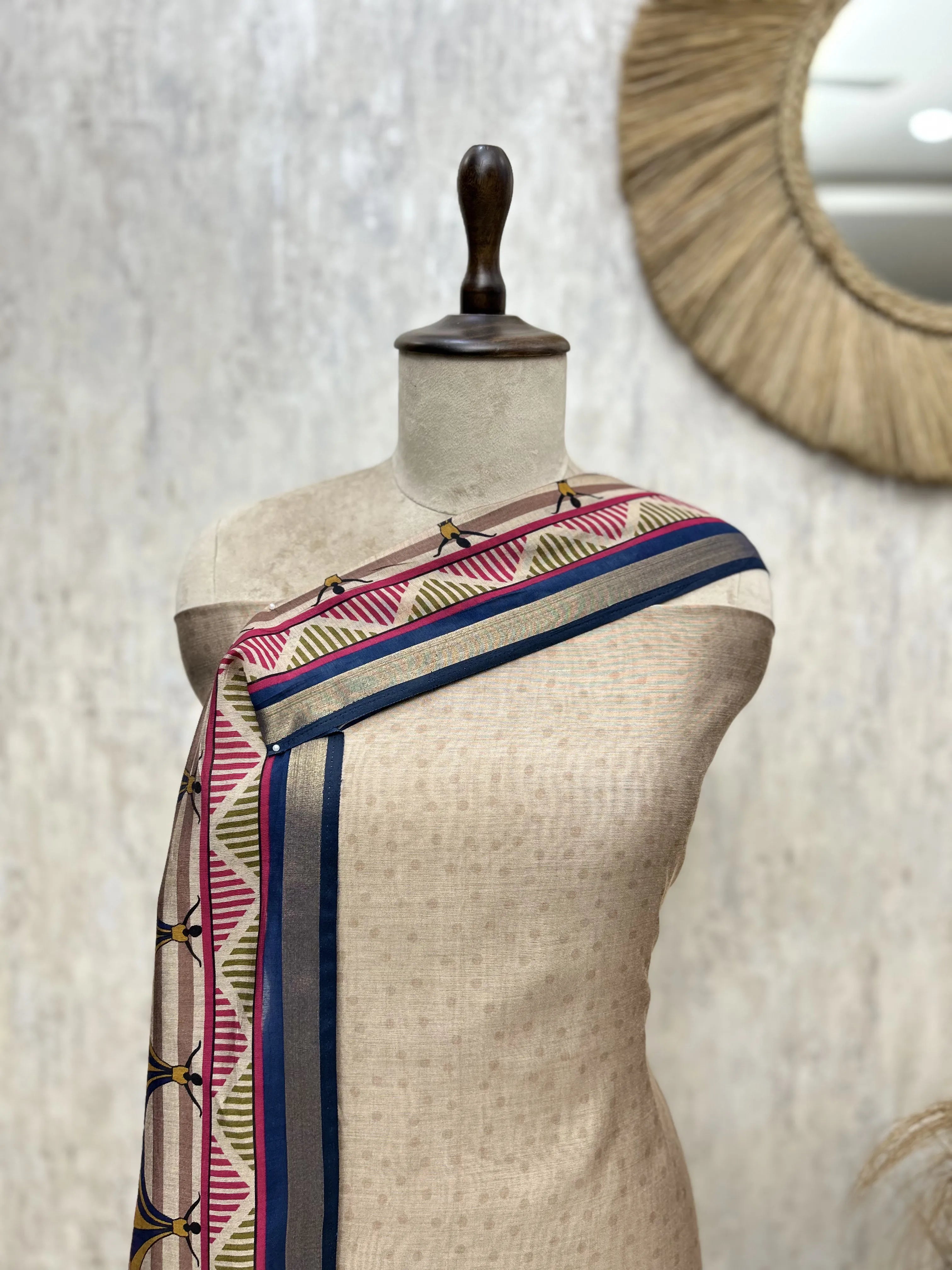 The Skyline Dancers Maheshwari Unstitched Suits