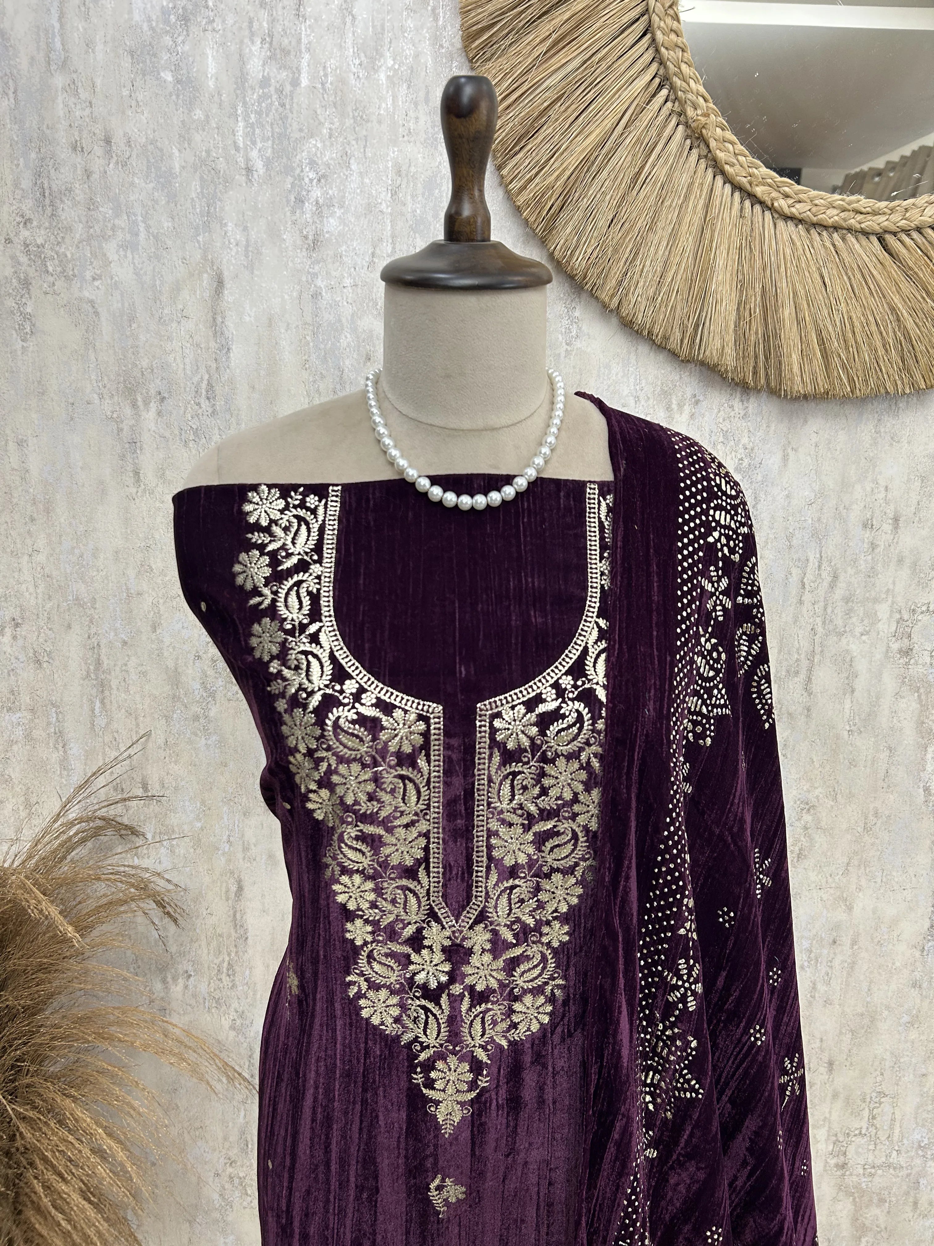 Velvet Luxe-Unstitched suit
