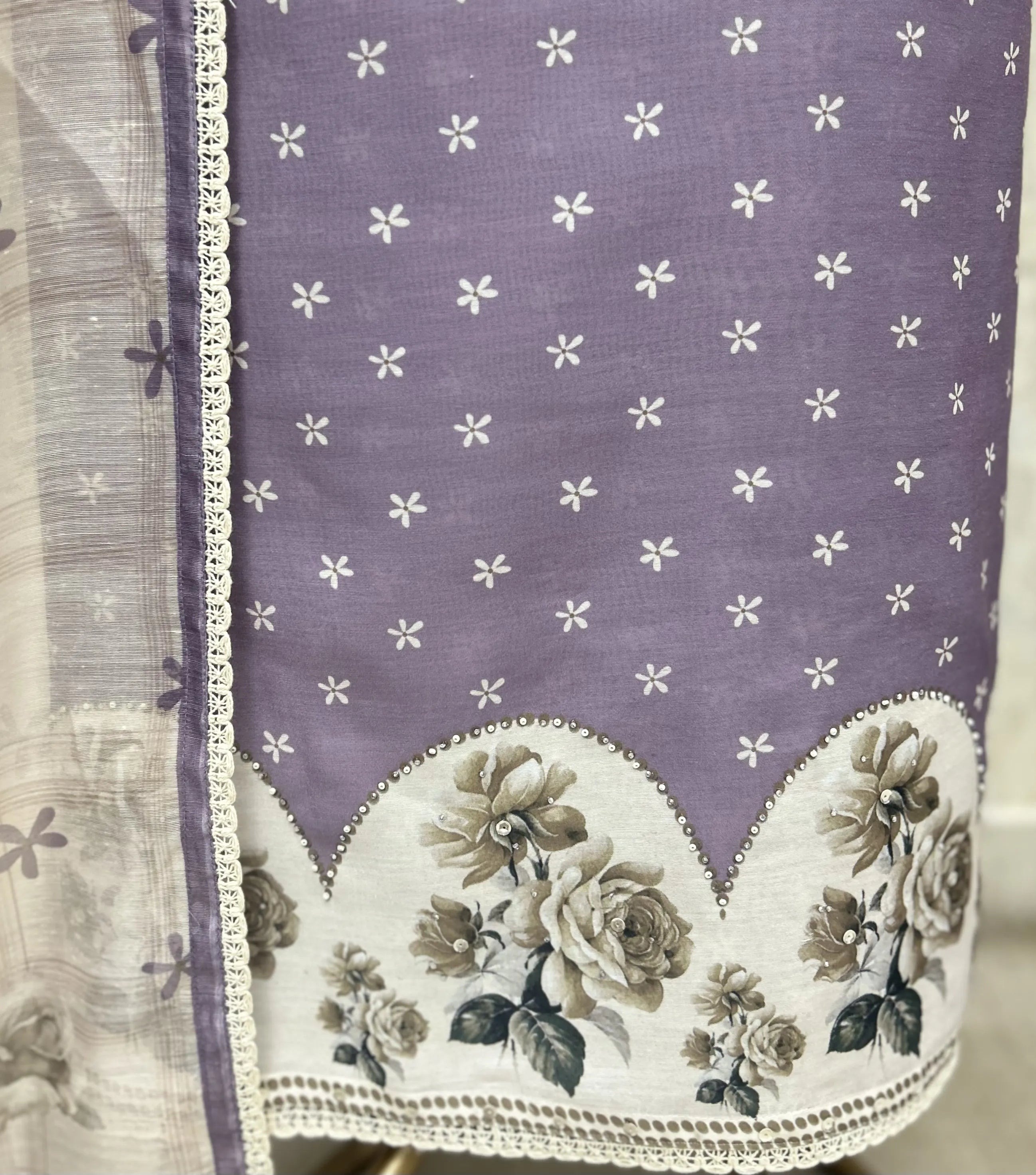 Royal Blossom Weave Unstitched Suits