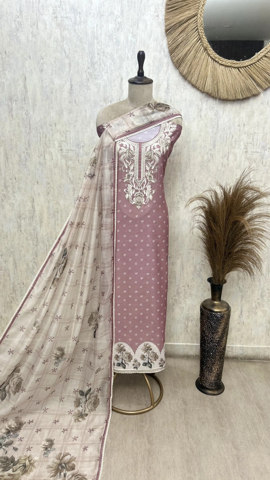 Royal Blossom Weave Unstitched Suits