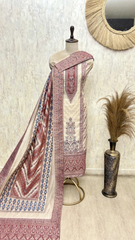Woven Heritage Elegance  Unstitched Suits
