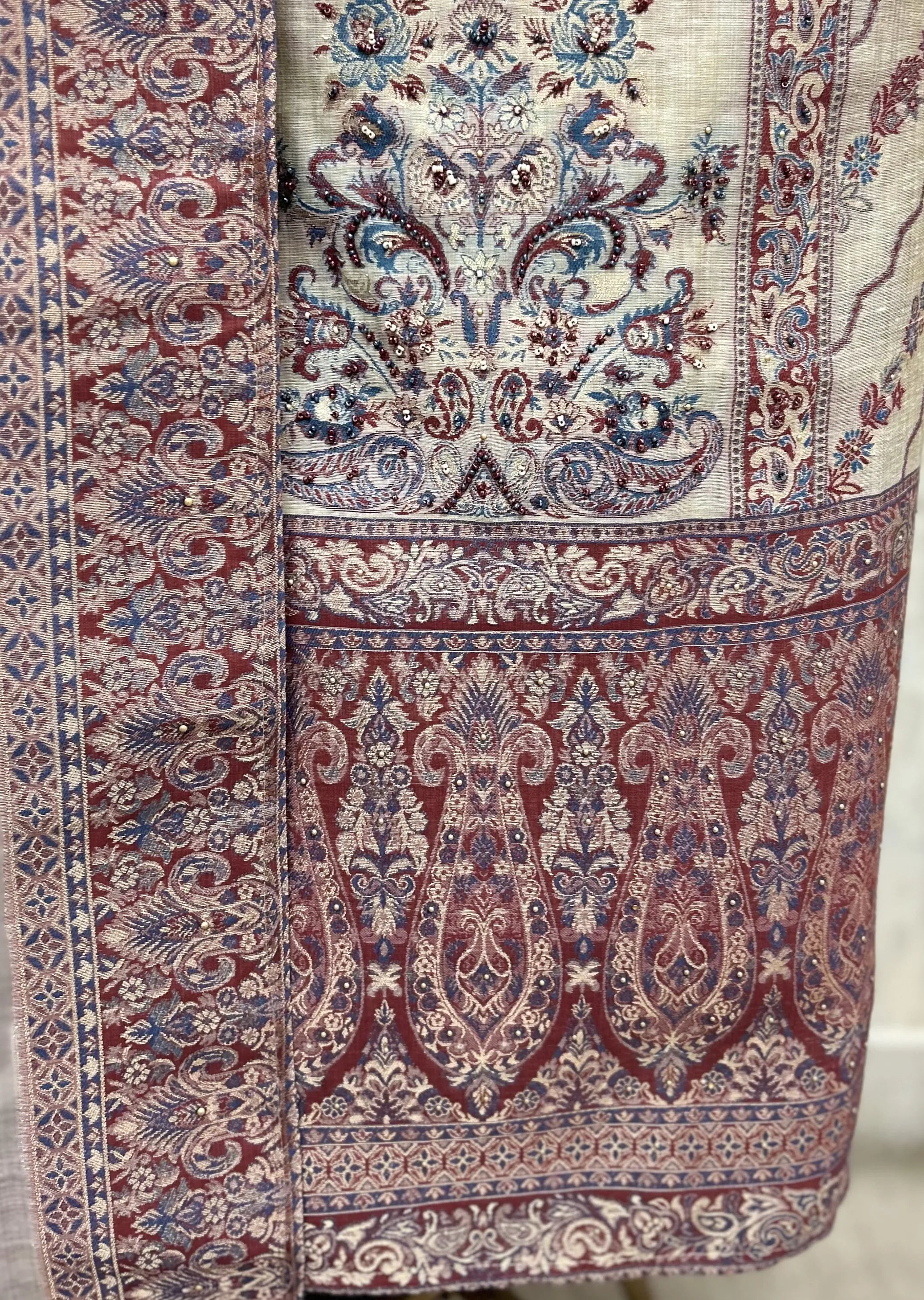 Woven Heritage Elegance  Unstitched Suits