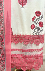 Botanical Grace Cotton Unstitched Suits