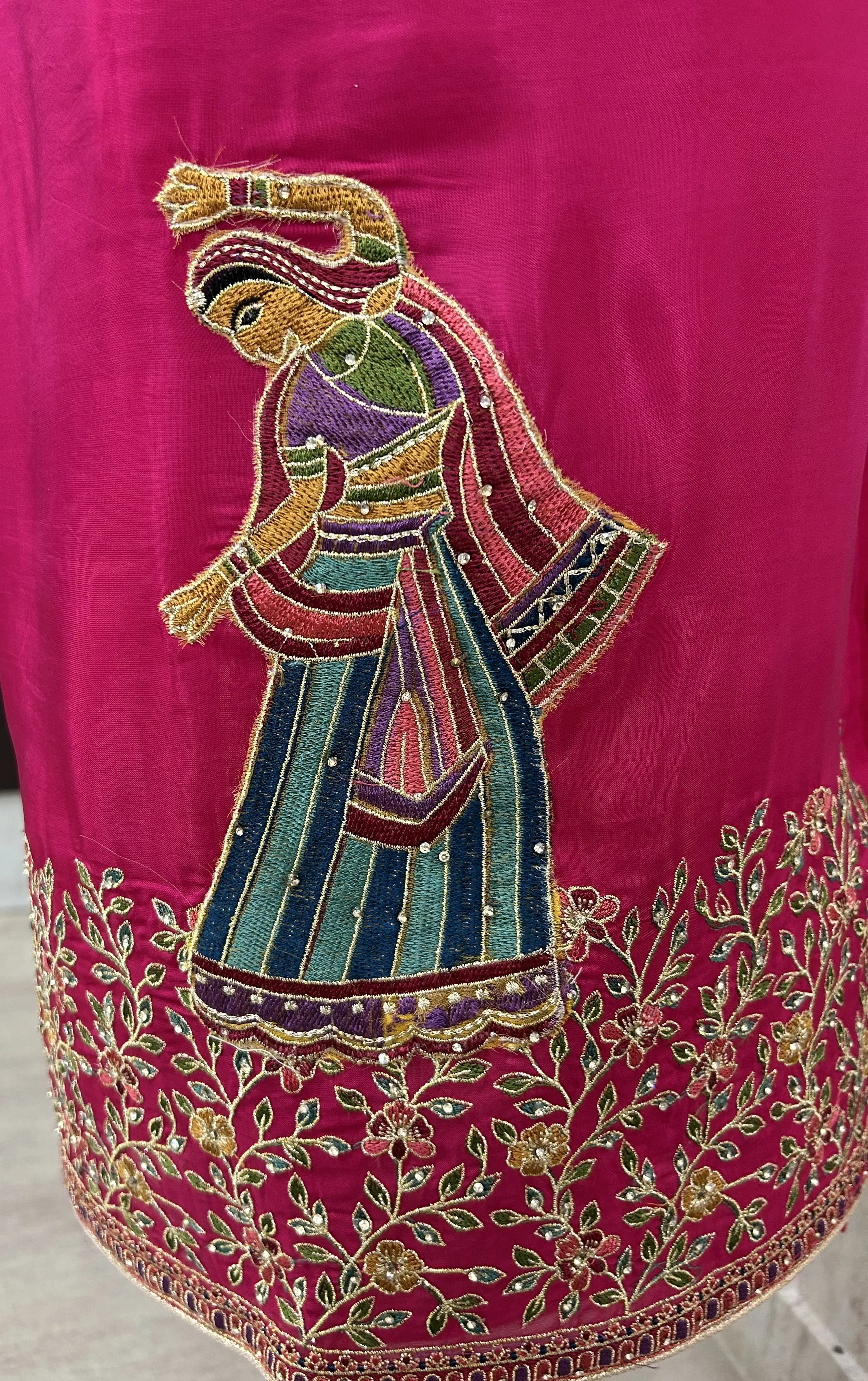 Royale Opada silk Unstitched Suit Set