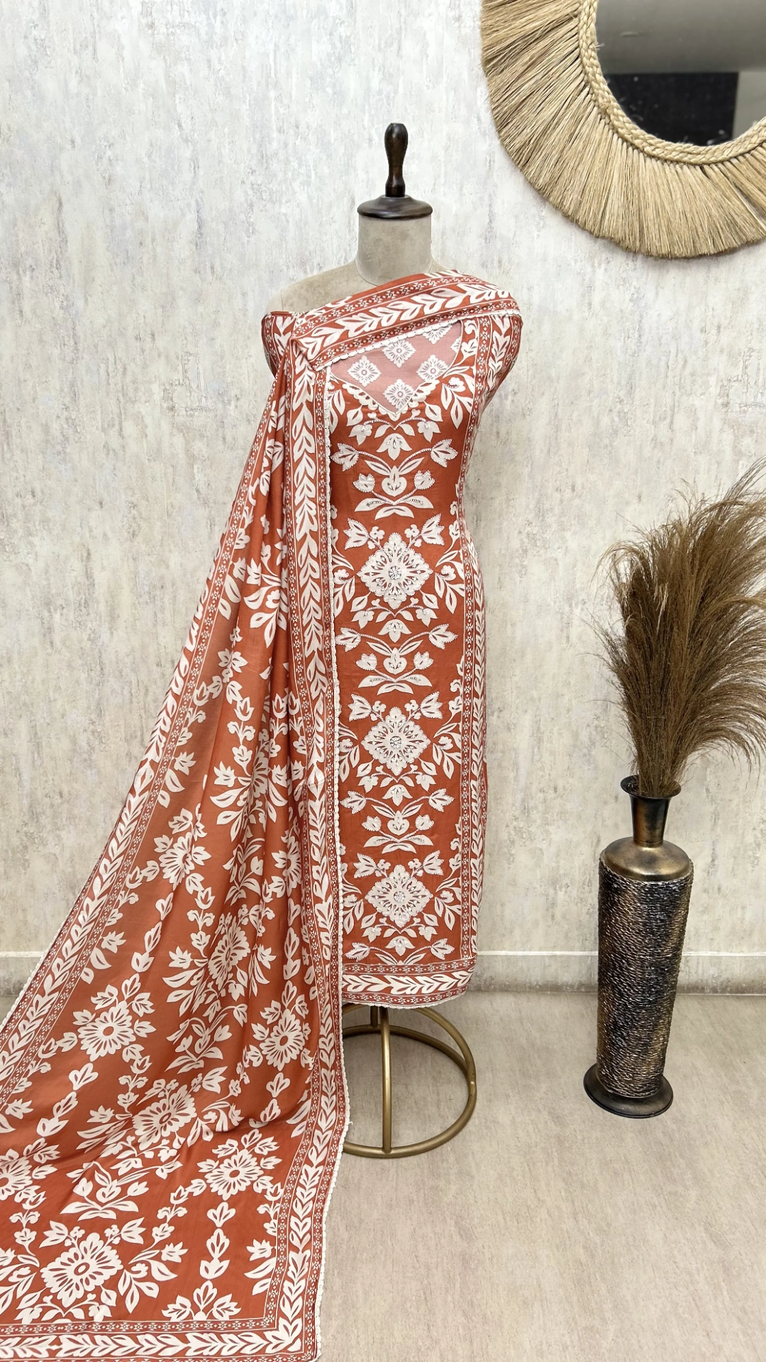 Muslin Viraasat Unstitched Suits