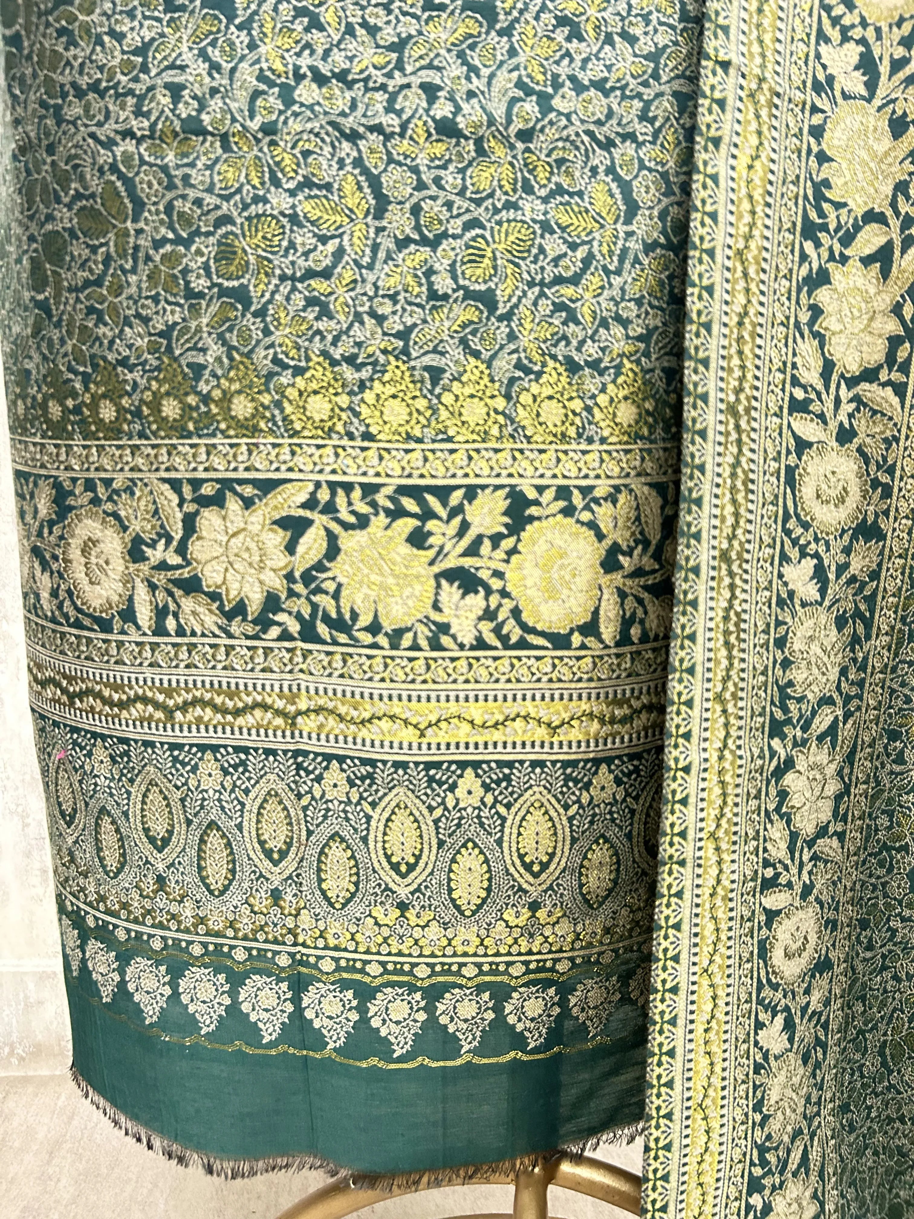 Kashmiri Pashmina Unstitched Suit