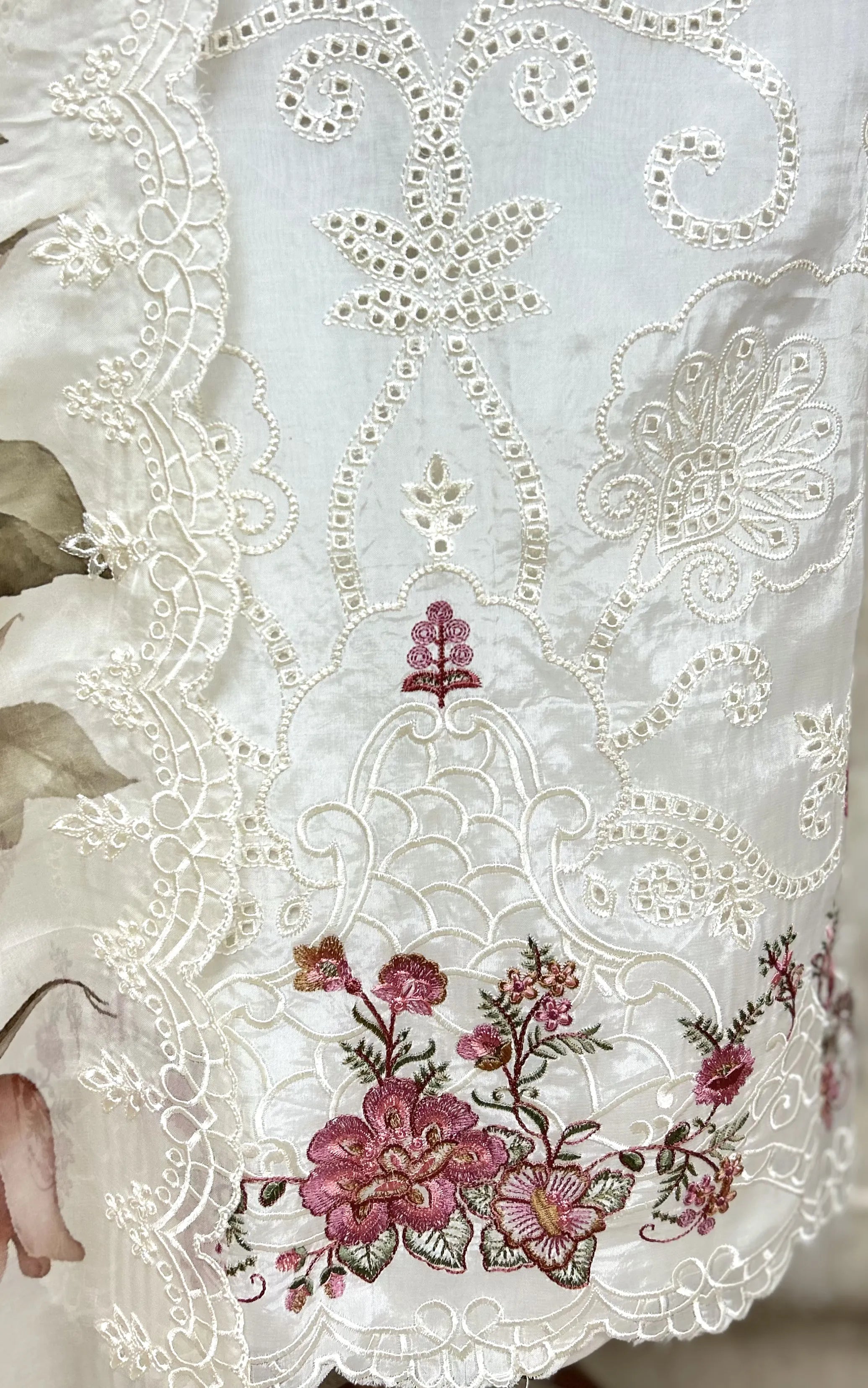 Floral Sonata Organza Unstitched Suits