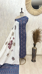 Timeless Bloomscape Cotton Unstitched Suits