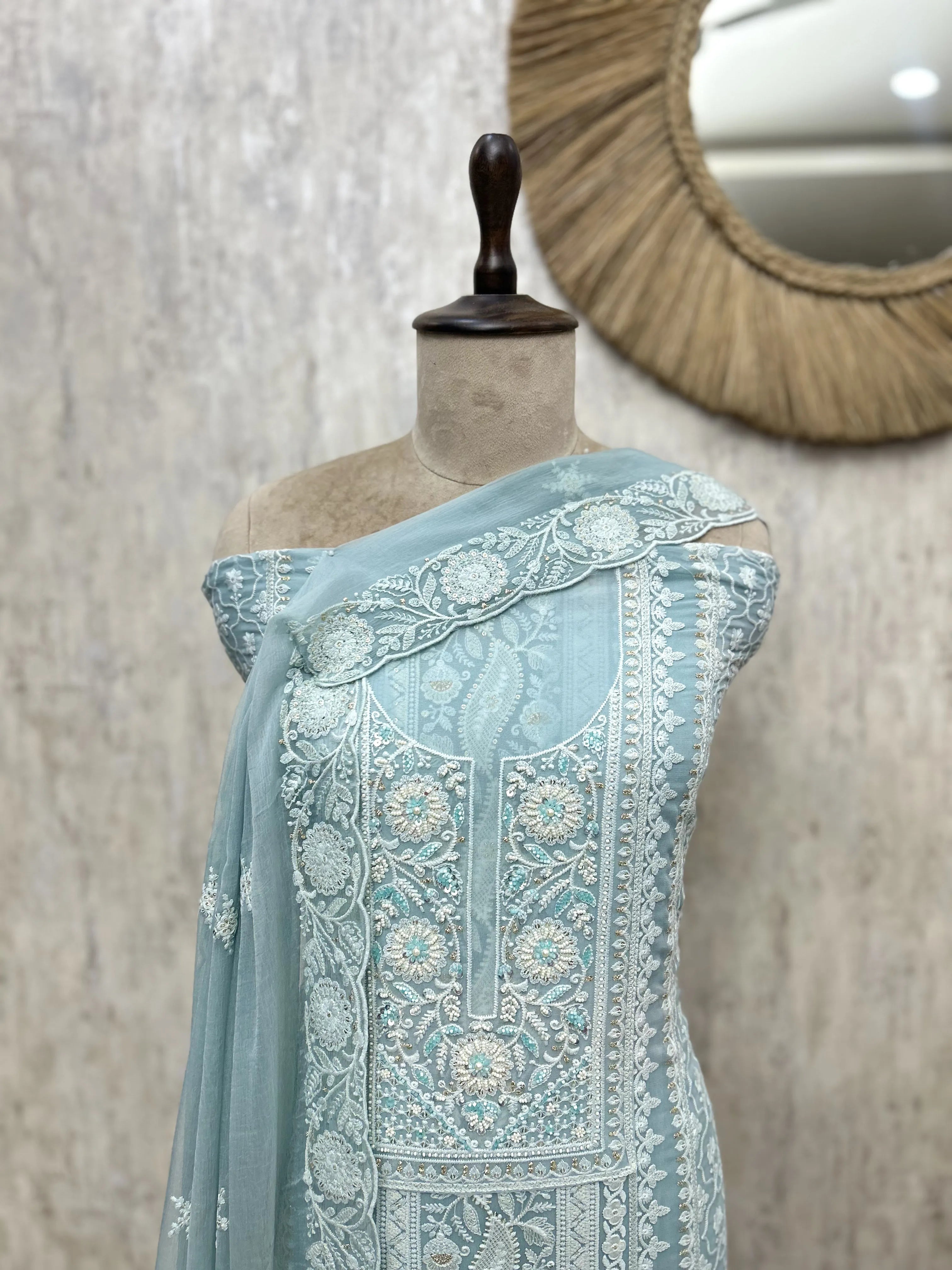 Artistry in Motion Georgette Unstitched Suits