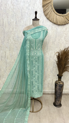 Regal Resham Garden Georgette Unstitched Suits