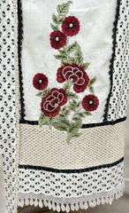 Petal Poetry Cotton Unstitched Suits