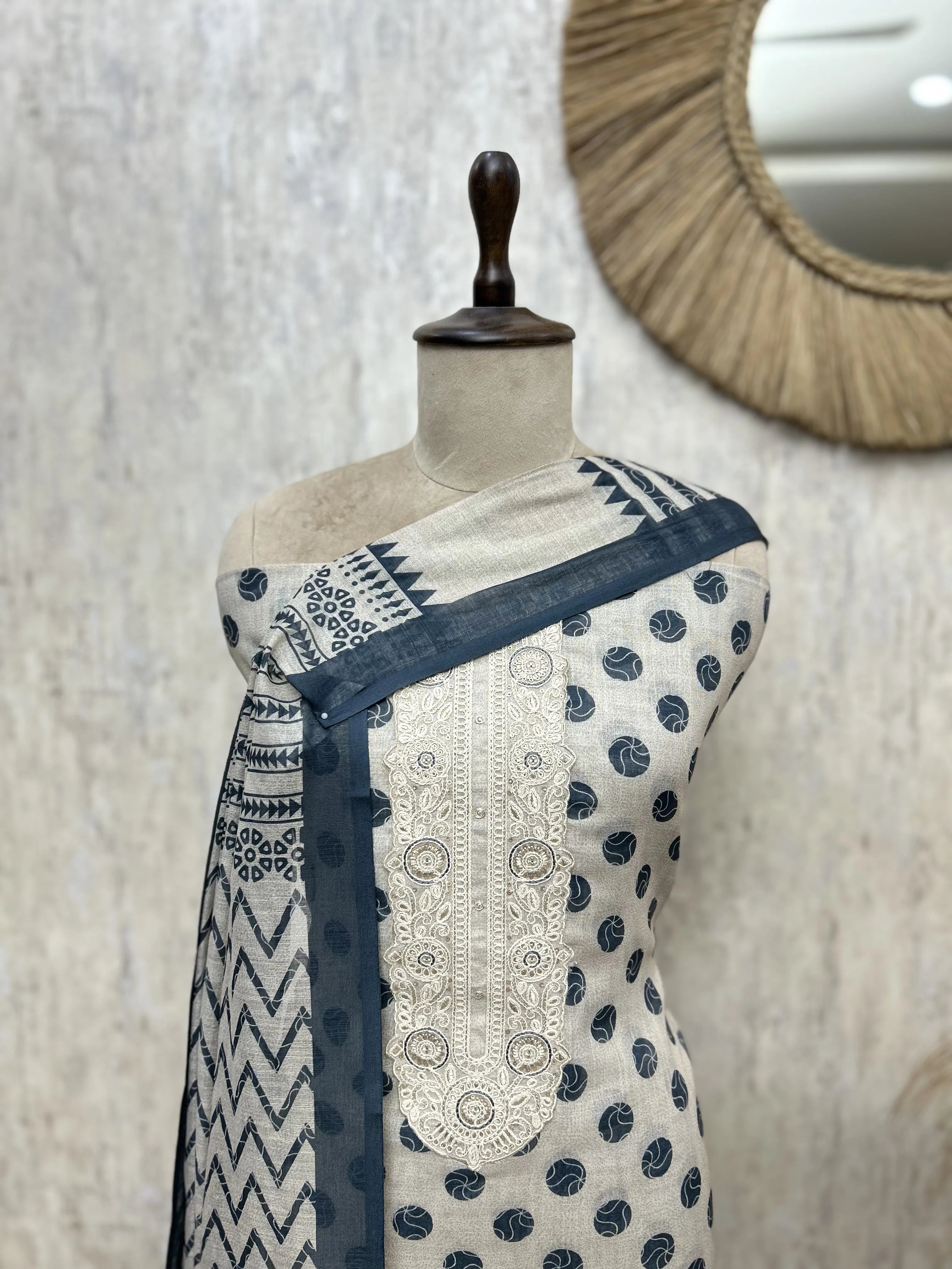 Heritage Impressions Linen Unstitched Suits