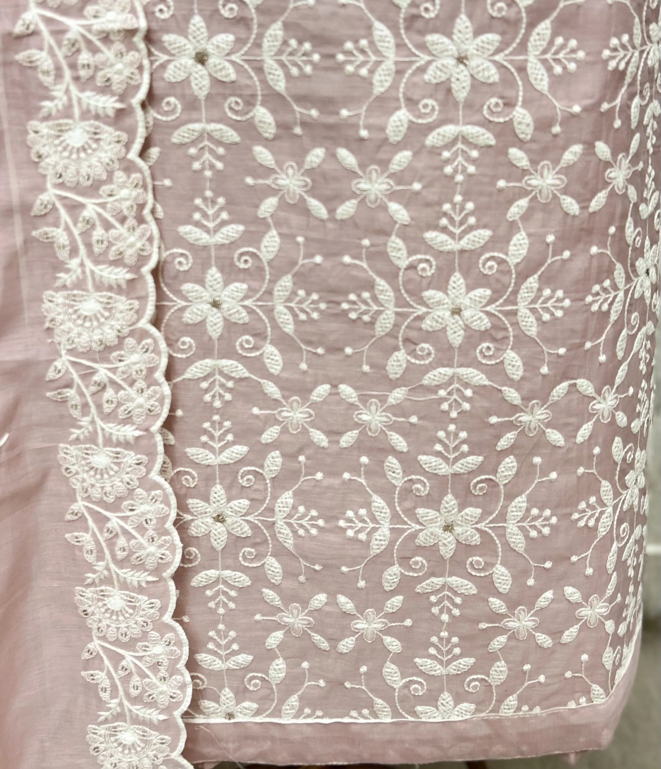 Threaded Elegance Maheshwari Unstitched Suits