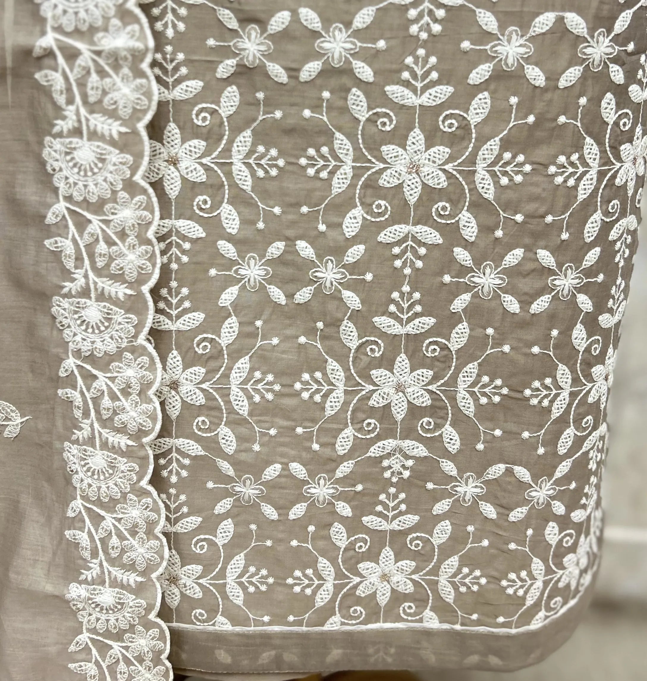 Threaded Elegance Maheshwari Unstitched Suits