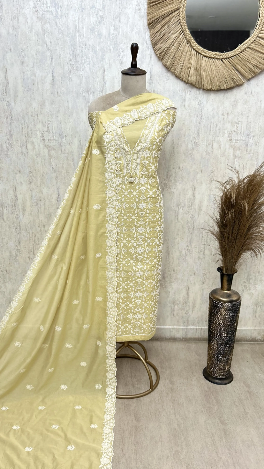 Threaded Elegance Maheshwari Unstitched Suits