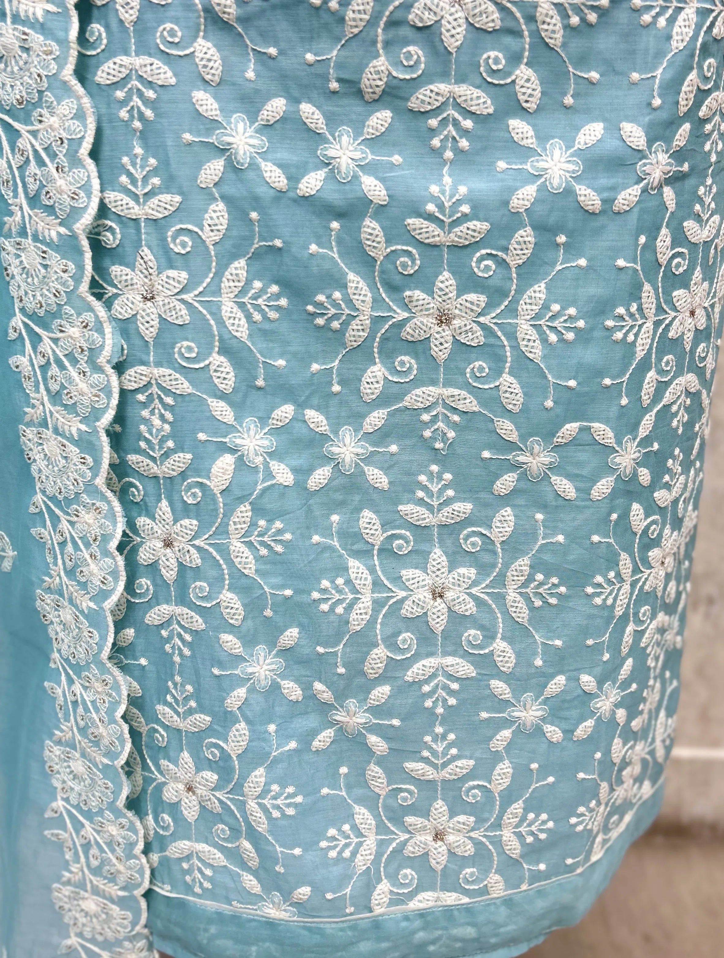 Threaded Elegance Maheshwari Unstitched Suits