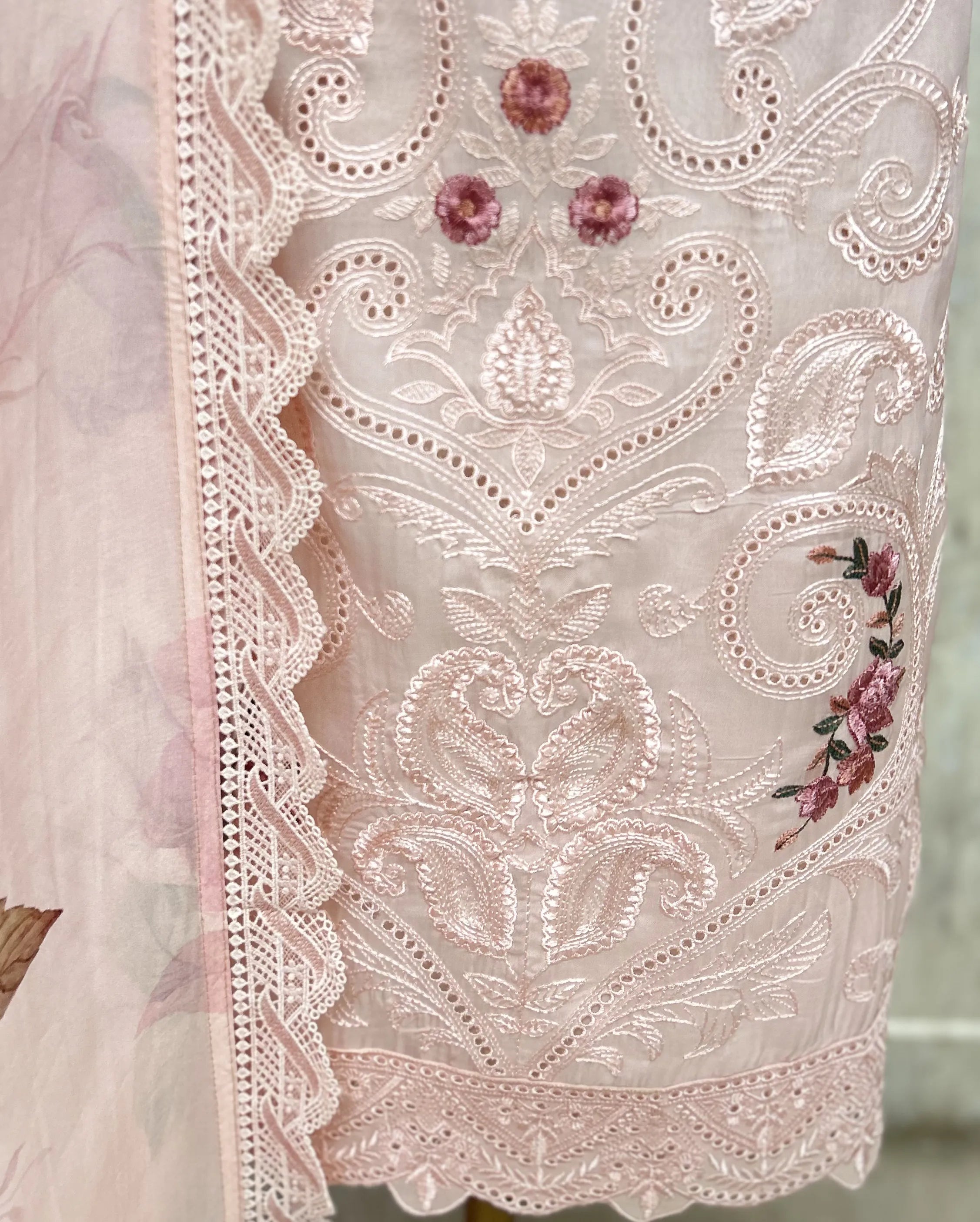 Lacebound Garden Organza Unstitched Suits