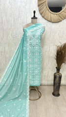 Threaded Elegance Maheshwari Unstitched Suits