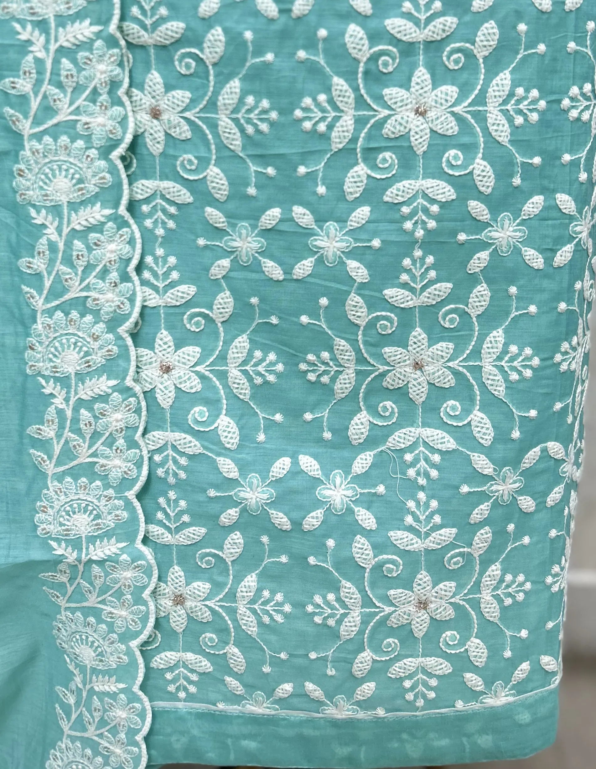 Threaded Elegance Maheshwari Unstitched Suits