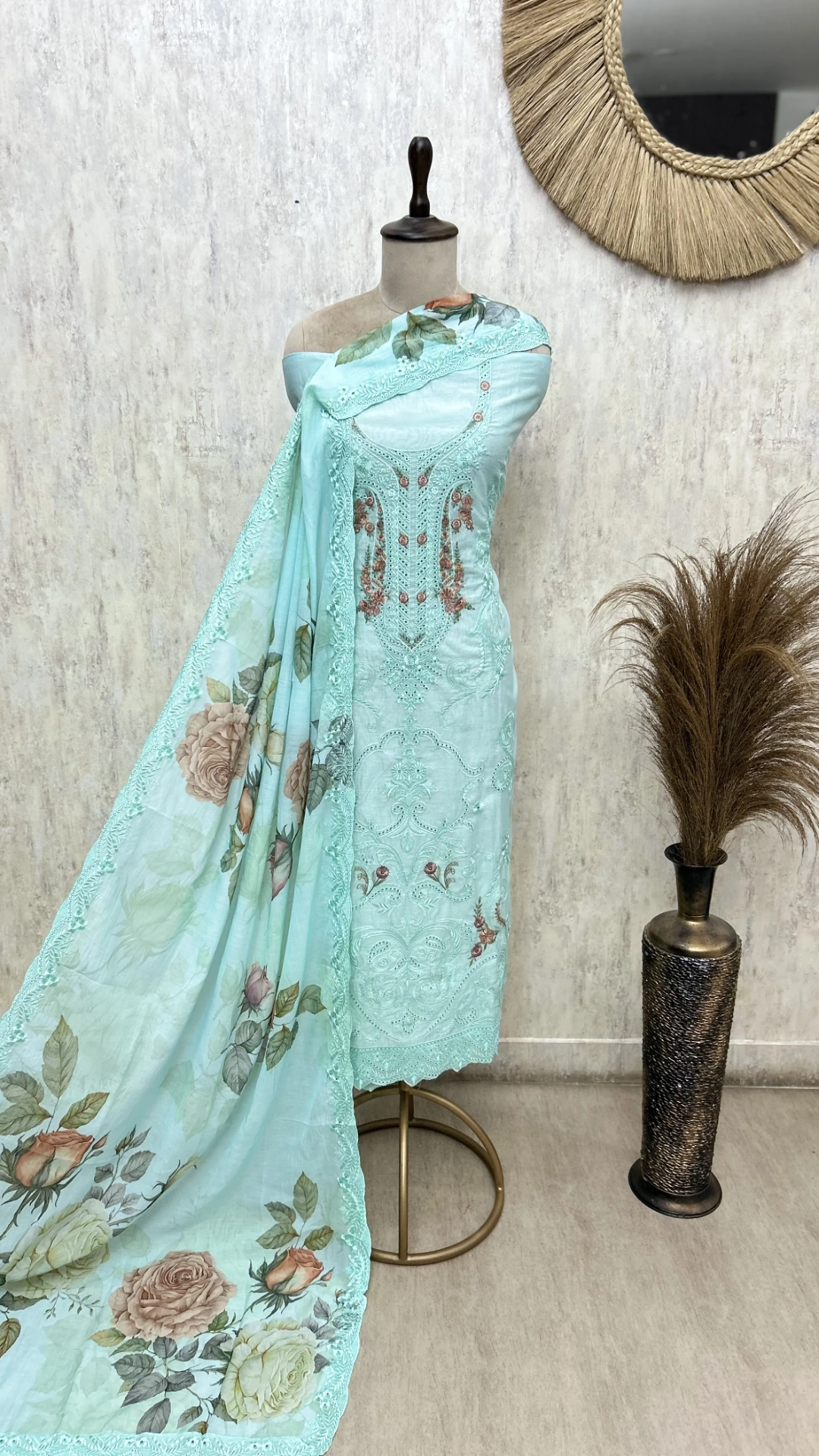 Rosewood Reverie Mul Unstitched Suits