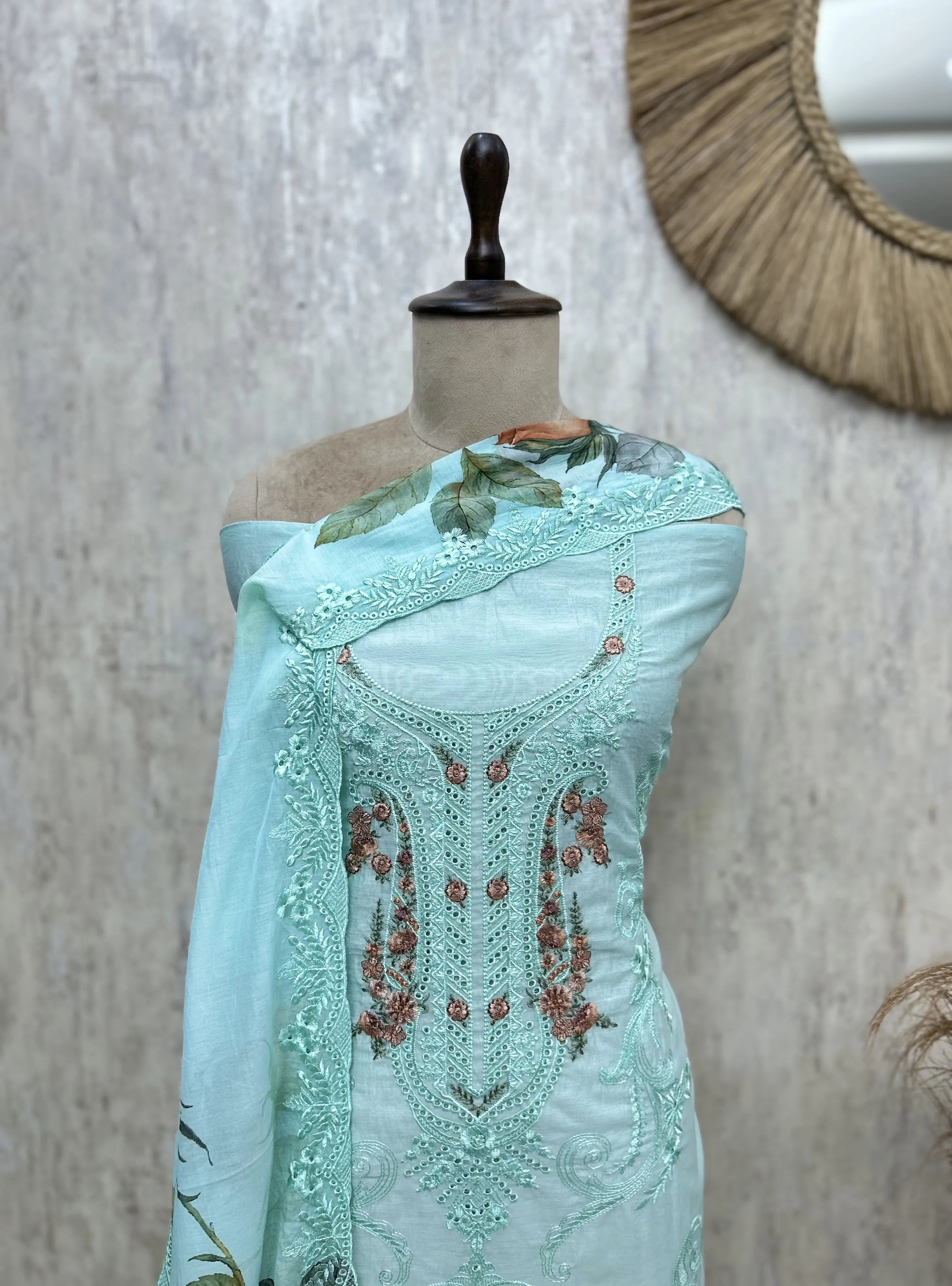 Rosewood Reverie Mul Unstitched Suits