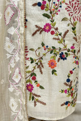 Meadow Bloom Jamdani Unstitched Suits