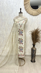 Meadow Bloom Jamdani Unstitched Suits