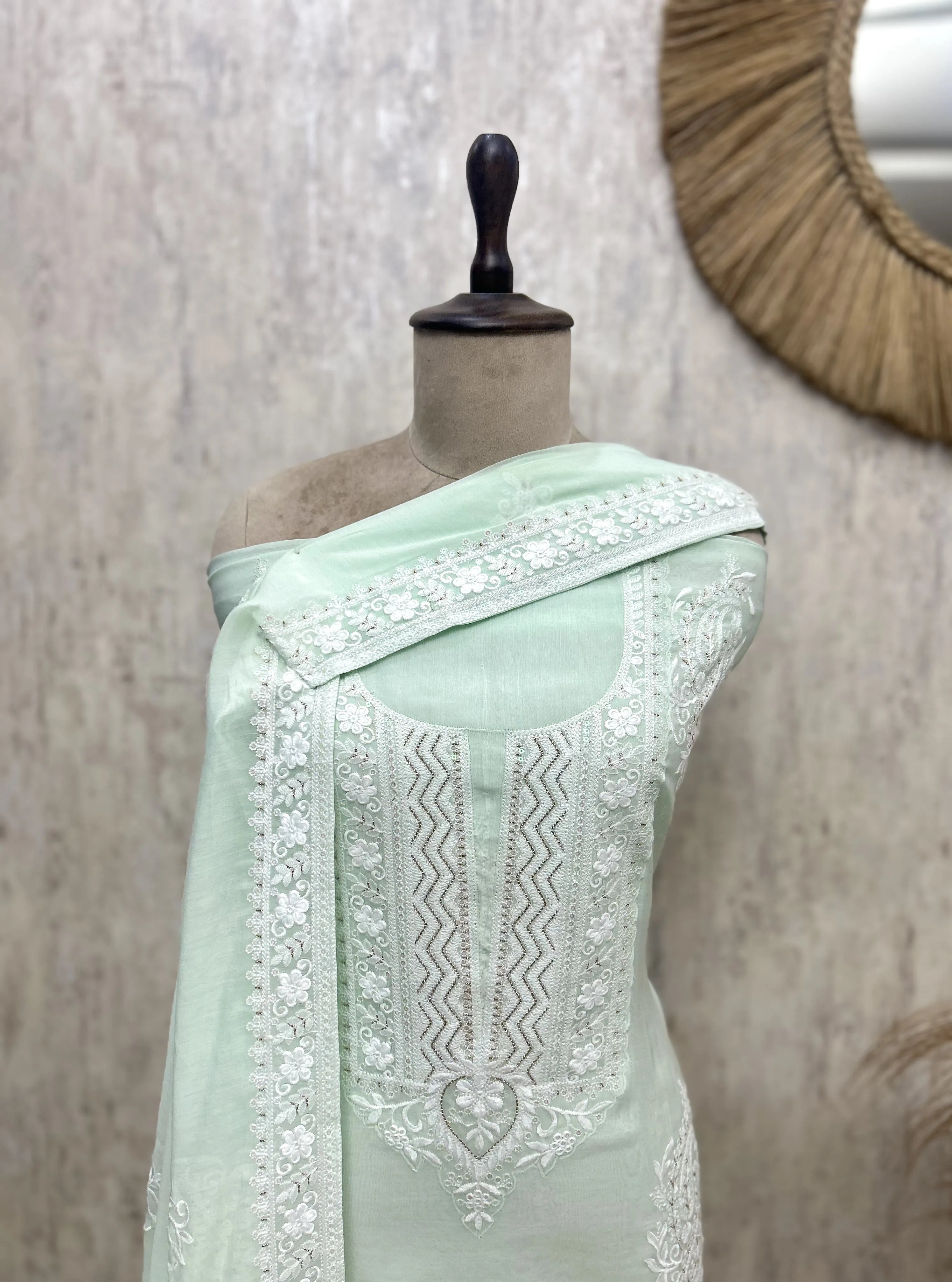 Ethereal Needlework Mul Unstitched Suits