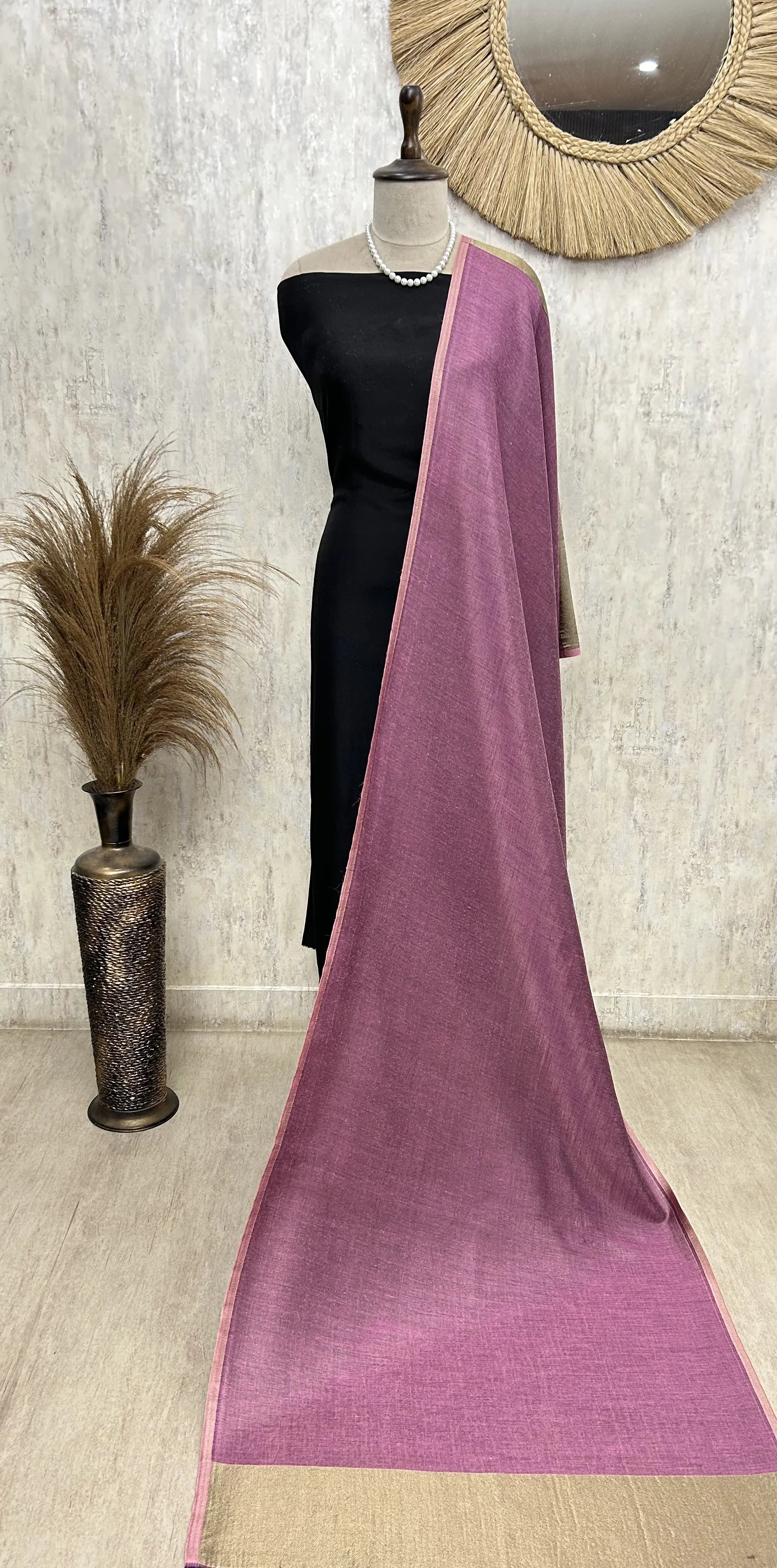 Reversible Moonlight Unisex Stoles With Curated Box Packaging